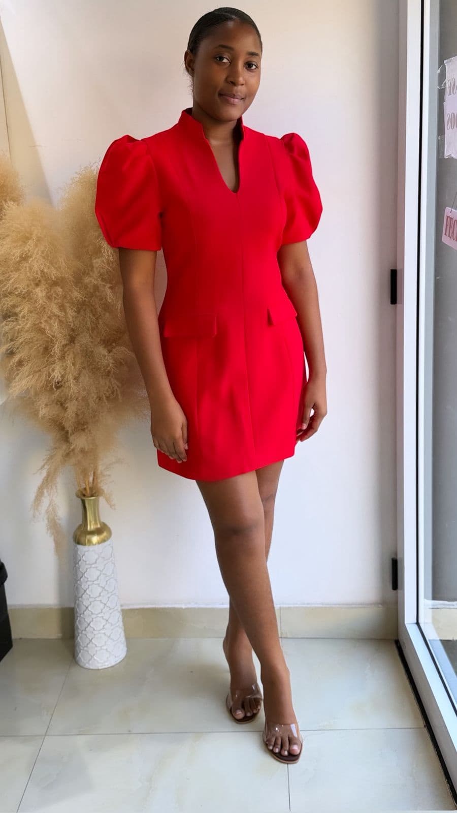 Vestido Vermelho Gala Premium